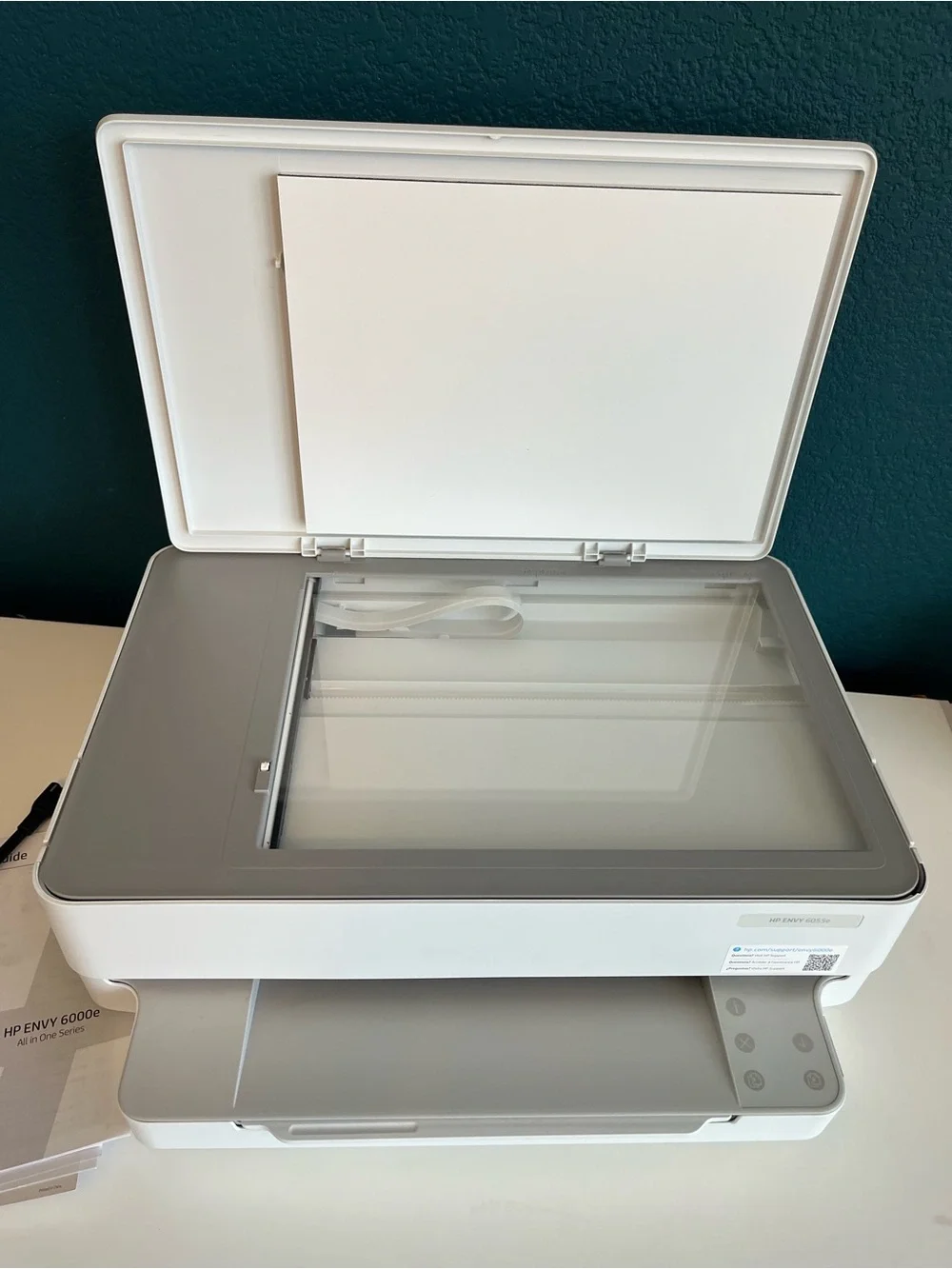 HP Envy All-in-One Printer - White/Silver